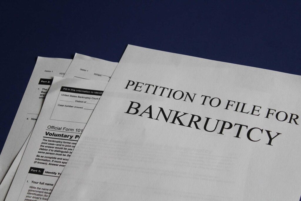When a person files for bankruptcy, there is an “automatic stay” of all debt collection that prohibits creditors from taking any action against you or your property, including foreclosing a mortgage.